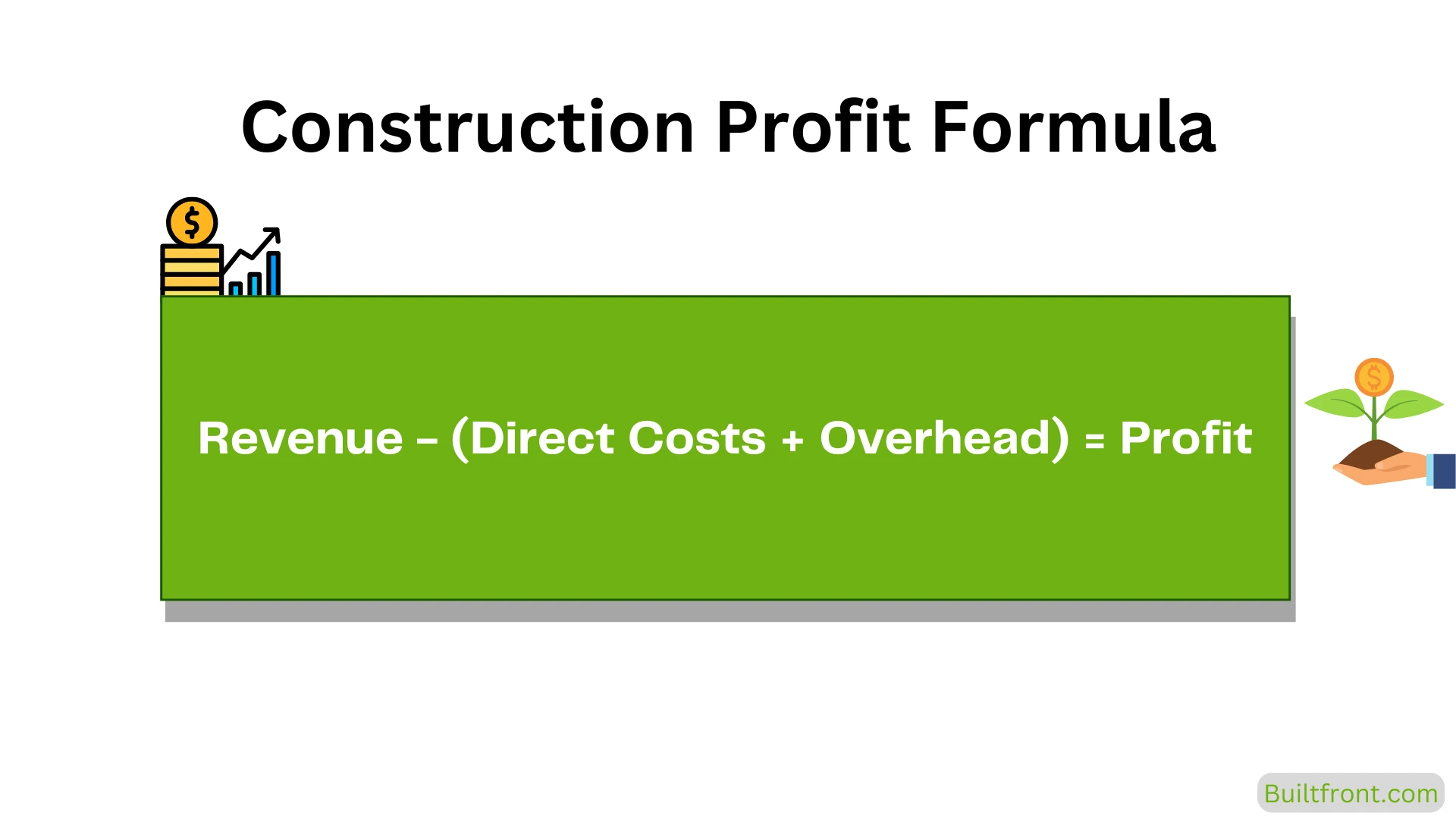 Construction Profit Formula Diagram