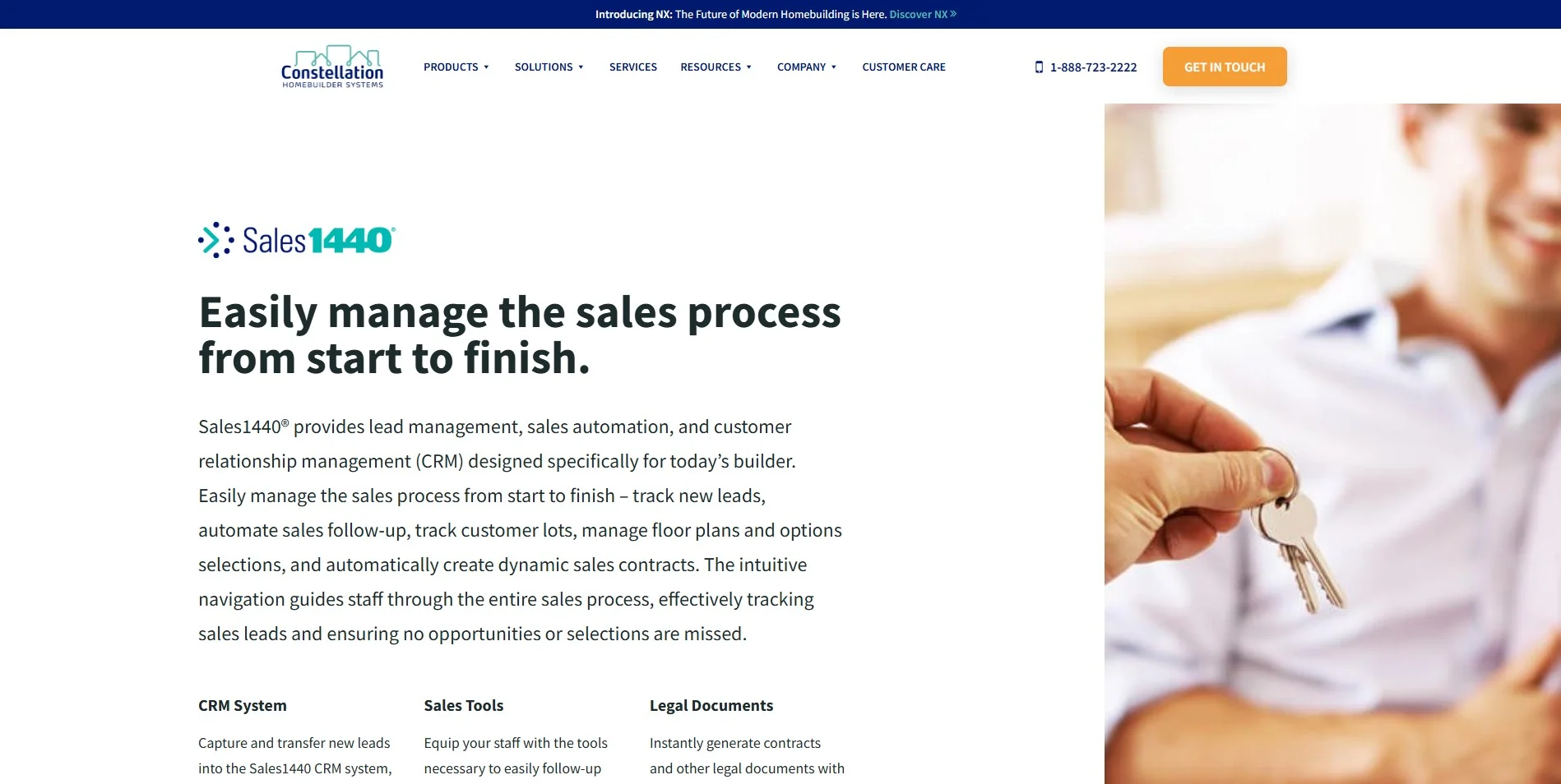 Constellation HomeBuilder Systems (Sales1440) homepage